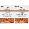 image:imageNOW Foods Give a Tea Ginger Mint Comfort Tea CaffeineFree Calming TummyPleasing 24CountGinger Mint