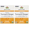 image:imageNOW Foods Give a Tea Ojibwa Tea Herbal CaffeineFree 24 bags traditional North American blend for overall wellnessTurmeric Ginger
