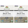 image:imageNOW Foods Give a Tea Organic Black Tea Robust Rich Flavor with Naturally Occurring Caffeine 24CountBlack