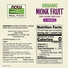 image:imageNOW Foods Monk Fruit Organic 70 Packet