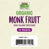 image:imageNOW Foods Monk Fruit Organic 70 Packet