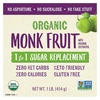 image:imageNOW Foods Organic Monk Fruit With Erythritol Sugar Replacement 1 lb16 Ounce Pack of 6