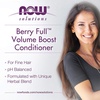 image:imageNOW Foods Solutions Berry Full Volume Boost Conditioner for Fine Hair with Biotin pH Balanced 16Ounce16 Fl Oz Pack of 1