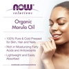 image:imageNOW Foods Solutions Organic Marula Oil Skin Hydrating and Nourishing 100 Pure 1Ounce