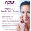 image:imageNOW Foods Solutions Vitamin C Serum Plus Ferulic Acid Skin Brightening and Tightening Highly Concentrated 1Ounce1 Fl Oz Pack of 1