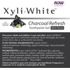 image:imageNOW Foods Solutions Xyliwhite Toothpaste Gel Neem and Tea Tree Cleanses and Whitens Clean and Fresh Taste 64OunceCharcoal