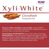 image:imageNOW Foods Solutions Xyliwhite Toothpaste Gel Neem and Tea Tree Cleanses and Whitens Clean and Fresh Taste 64OunceCinnafresh