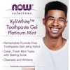 image:imageNOW Foods Solutions Xyliwhite Toothpaste Gel Neem and Tea Tree Cleanses and Whitens Clean and Fresh Taste 64OunceMint