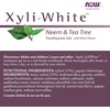 image:imageNOW Foods Solutions Xyliwhite Toothpaste Gel Neem and Tea Tree Cleanses and Whitens Clean and Fresh Taste 64OunceNeem and Tea Tree