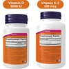 image:imageNOW Foods Supplements Vitamin D3 5000 IU High Potency Structural Support 240 SoftgelsVitamin D3  K2