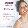 image:imageNOW Solutions Organic Jojoba Moisturizing MultiPurpose Oil for Face Hair and Body 8Ounce
