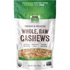 image:imageNOW Foods Certified Organic Cashews Whole Raw and Unsalted Rich Buttery Flavor Source of Fiber Protein and Iron Certified NonGMO 10Ounce Packaging May VaryOrganic Whole Cashews Pack of 12