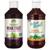 image:imageNOW Foods Certified Organic Monk Fruit Liquid ZeroCalorie Liquid Sweetener NonGMO Low Glycemic Impact 8OunceMonk Fruit  Stevia