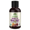 image:imageNOW Foods Organic Liquid Monk Fruit ZeroCalorie Sweetener Caramel 18OunceAmaretto
