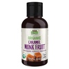 image:imageNOW Foods Organic Liquid Monk Fruit ZeroCalorie Sweetener Caramel 18OunceCaramel