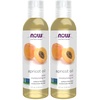 image:imageNOW Foods Solutions Apricot Kernel Oil Hair Moisturizer Rejuvenating Skin Oil Softens Fine Lines 4Ounce4 Fl Oz Pack of 2