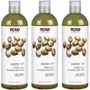image:imageNOW Foods Solutions Castor Oil 100 Pure Versatile Skin Care MultiPurpose Skin Softener 4Ounce16 Fl Oz Pack of 3