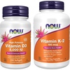 image:imageNOW Foods Supplements Vitamin D3 5000 IU High Potency Structural Support 240 SoftgelsVitamin D3  K2