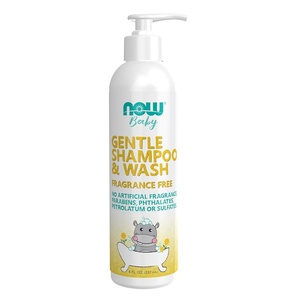 image:imageNOW Baby Gentle Shampoo amp Wash Fragrance Free with No Artificial Fragrance Parabens Phthalates Petrolatum or Sulfates 8Ounce