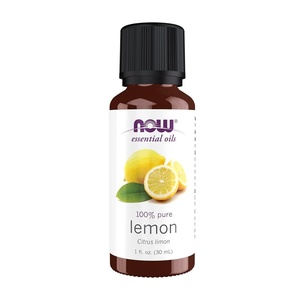 image:imageNOW Essential Oils Lemon Oil Undiluted Cold Pressed 1 fl oz033 Fl Oz Pack of 1