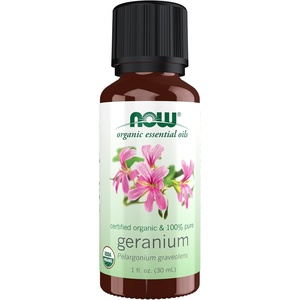 image:imageNOW Essential Oils Organic Geranium Oil Undiluted Steam Distil 1 fl oz