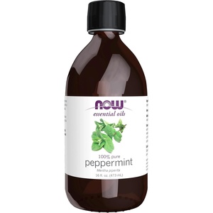 image:imageNOW Essential Oils Peppermint Oil Invigorating Aromatherapy Scent Steam Distilled 100 Pure Vegan Child Resistant Cap 16Ounce16 Fl Oz Pack of 1