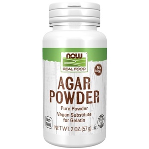 image:imageNOW Foods Agar Pure Powder Vegetarian Substitute for Gelatin Glutenfree Kosher 2Ounce2 Ounce Pack of 1