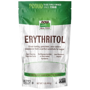 image:imageNOW Foods Erythritol GreatTasting Sugar Replacement Zero Calories Low Glycemic Impact Kosher 1Pound Packaging May Vary16 Ounce Pack of 1