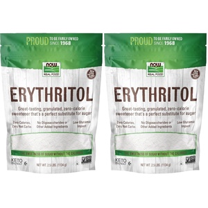 image:imageNOW Foods Erythritol GreatTasting Sugar Replacement Zero Calories Low Glycemic Impact Kosher 1Pound Packaging May Vary40 Ounce Pack of 2