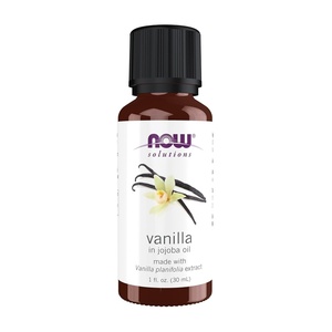 image:imageNOW Foods Essential Oils Vanilla Oil Blend of Pure Vanilla Bean Extract in Pure Jojoba Oil Sweet Aromatherapy Scent Vegan Child Resistant Cap 1Ounce1 Fl Oz Pack of 1