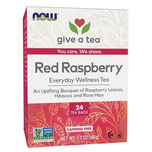 image:imageNOW Foods Give a Tea Ojibwa Tea Herbal CaffeineFree 24 bags traditional North American blend for overall wellnessRaspberry