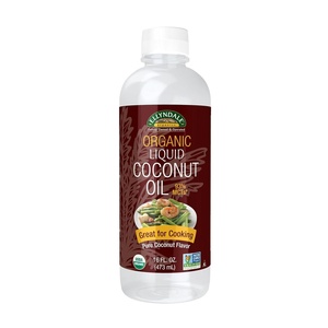 image:imageNOW Foods Liquid Coconut Cooking Oil Pure Coconut Flavor No Trans Fats Certified NonGMO 16Ounce