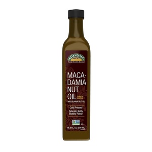 image:imageNOW Foods Macadamina Nut Cooking Oil in Glass Bottle Purity Tested Cold Pressed Delicate Nutty Buttery Flavor 169Ounce