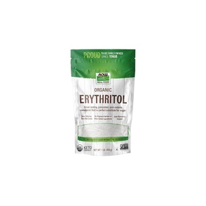 image:imageNOW Foods Organic Erythritol Pleasant Sweetner for ReducedCalorie and SugarFree Recipes ZeroCalorie Low Glycemic Impact 1Pound Packaging May Vary16 Ounce Pack of 1