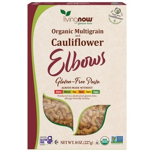 image:imageNOW Foods Organic Multigrain and Cauliflower Elbows Gluten Free 8 oz8 Ounce Pack of 12
