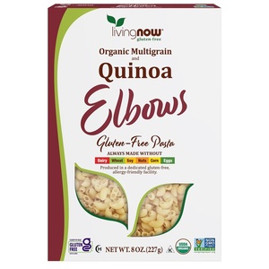 image:imageNOW Foods Organic Quinoa Macaroni GlutenFree CornFree NonGMO Elbow Pasta 8Ounce8 Ounce Pack of 1