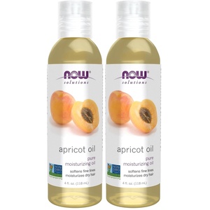 image:imageNOW Foods Solutions Apricot Kernel Oil Hair Moisturizer Rejuvenating Skin Oil Softens Fine Lines 4Ounce4 Fl Oz Pack of 2