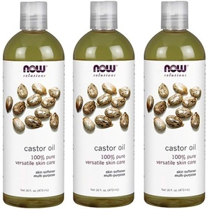 image:imageNOW Foods Solutions Castor Oil 100 Pure Versatile Skin Care MultiPurpose Skin Softener 4Ounce16 Fl Oz Pack of 3