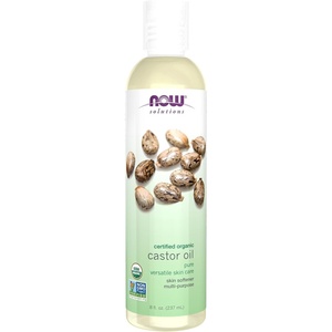 image:imageNOW Foods Solutions Castor Oil 100 Pure Versatile Skin Care MultiPurpose Skin Softener 4Ounce8 Fl Oz Pack of 1