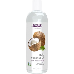 image:imageNOW Foods Solutions Liquid Coconut Oil Light and Nourishing Promotes HealthyLooking Skin and Hair 4Ounce16 Fl Oz Pack of 1