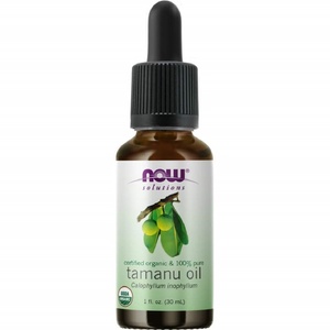image:imageNOW Foods Solutions Organic Tamanu Oil Certified Organic and 100 Pure Promotes Hydration and Rejuvenation 1Ounce