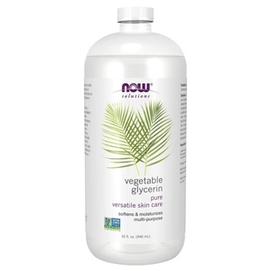 image:imageNOW Foods Solutions Vegetable Glycerin 100 Pure Versatile Skin Care Softening and Moisturizing 16Ounce32 Fl Oz Pack of 1