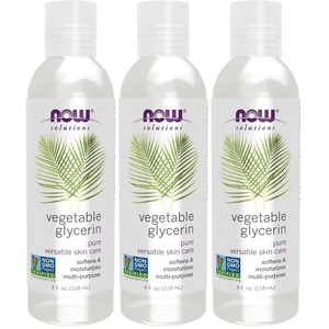 image:imageNOW Foods Solutions Vegetable Glycerin 100 Pure Versatile Skin Care Softening and Moisturizing 16Ounce4 Fl Oz Pack of 3