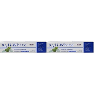 image:imageNOW Foods Solutions Xyliwhite Toothpaste Gel Neem and Tea Tree Cleanses and Whitens Clean and Fresh Taste 64OunceMint