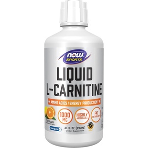 image:imageNOW Foods Sports Liquid LCarnitine Citrus 32 fl oz 946 ml32 Fl Oz Pack of 1