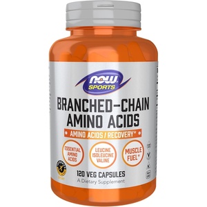 image:imageNOW Foods Sports Nutrition Branched Chain Amino Acid Powder with Leucine Isoleucine and Valine 12Ounce120 Count Pack of 1