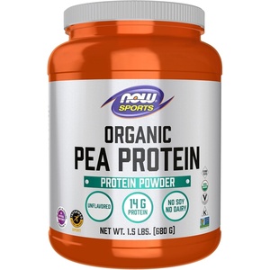 image:imageNOW Foods Sports Nutrition Certified Organic Pea Protein 15 Grams Unflavored Powder 15Pound15 Pound Pack of 1