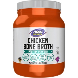 image:imageNOW Foods Sports Nutrition Chicken Bone Broth Powder made with PremiumQuality Chicken Bone Extract 12Pound12 Pound Pack of 1