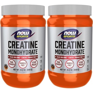 image:imageNOW Foods Sports Nutrition Creatine Monohydrate Powder Mass BuildingEnergy Production 8Ounce265 Pound Pack of 2