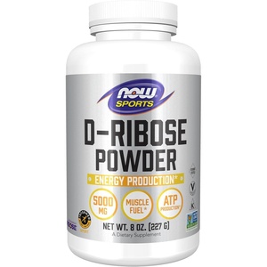 image:imageNOW Foods Sports Nutrition DRibose Powder 5000 mg Certified NonGMO Energy Production 8Ounce8 Ounce Pack of 1